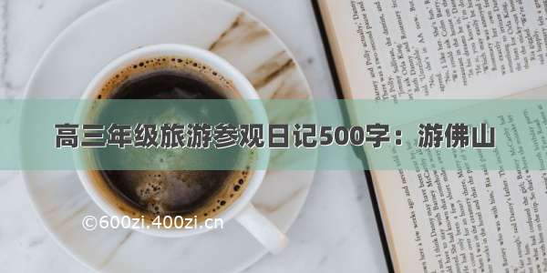 高三年级旅游参观日记500字：游佛山