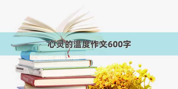 心灵的温度作文600字