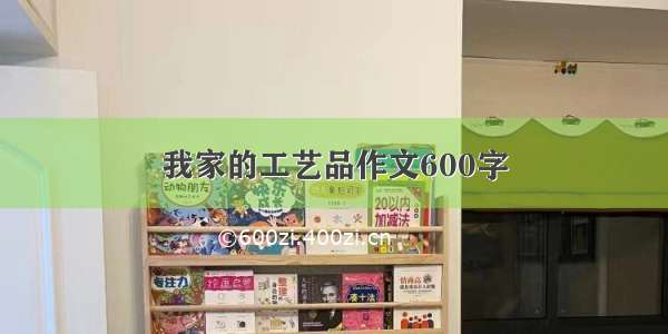 我家的工艺品作文600字