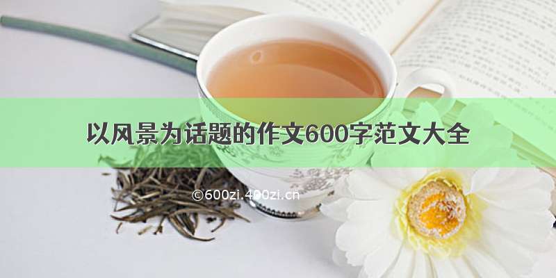 以风景为话题的作文600字范文大全