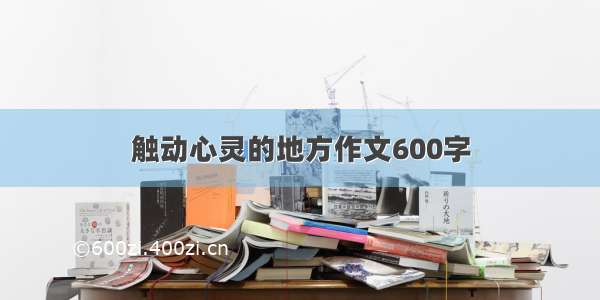 触动心灵的地方作文600字