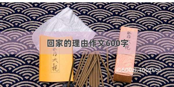 回家的理由作文600字