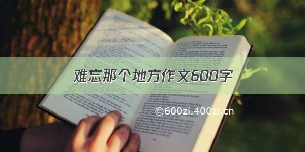 难忘那个地方作文600字