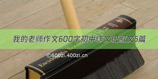 我的老师作文600字初中作文记叙文5篇