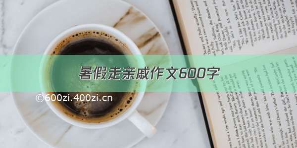 暑假走亲戚作文600字