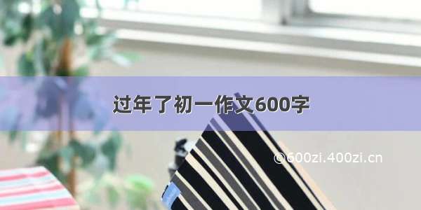 过年了初一作文600字