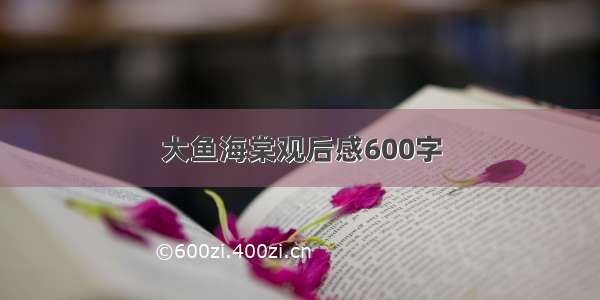 大鱼海棠观后感600字