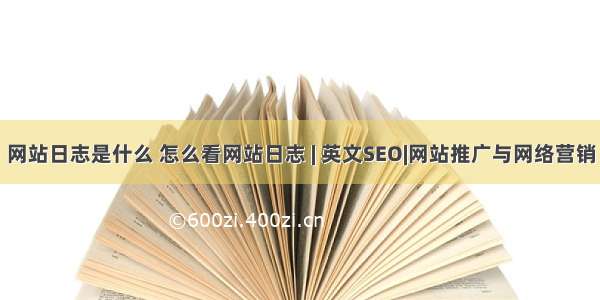 网站日志是什么 怎么看网站日志 | 英文SEO|网站推广与网络营销