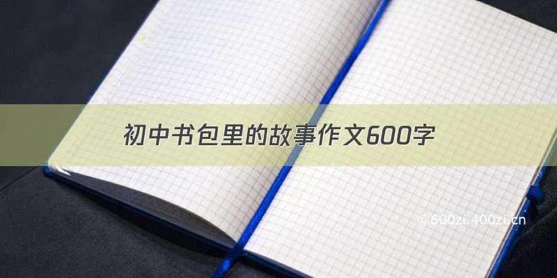 初中书包里的故事作文600字