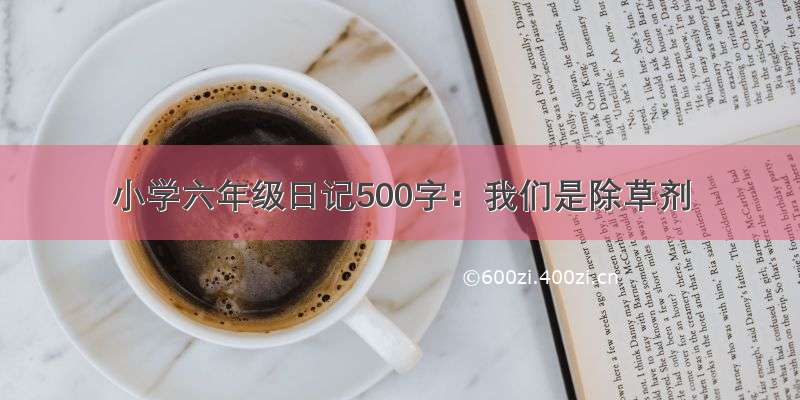 小学六年级日记500字：我们是除草剂