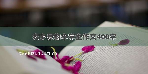 家乡景物小学生作文400字