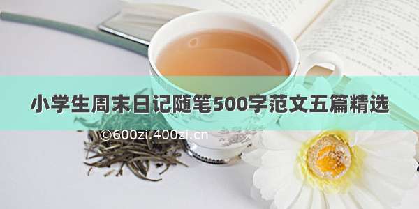 小学生周末日记随笔500字范文五篇精选