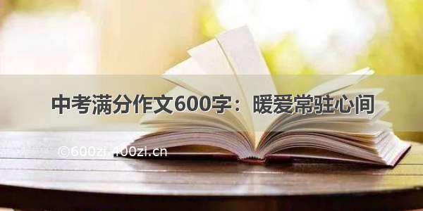 中考满分作文600字：暖爱常驻心间