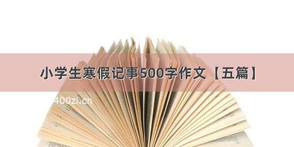 小学生寒假记事500字作文【五篇】