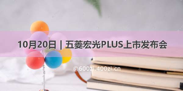 10月20日 | 五菱宏光PLUS上市发布会