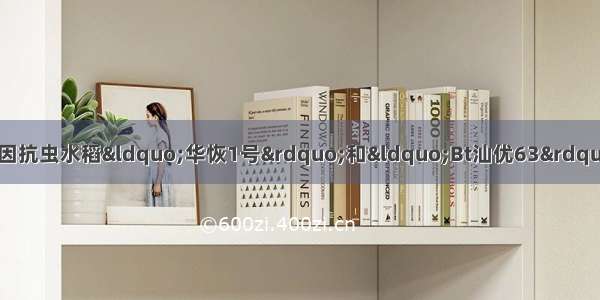 8月 农业部批准了转基因抗虫水稻“华恢1号”和“Bt汕优63”的生产应用安全证书