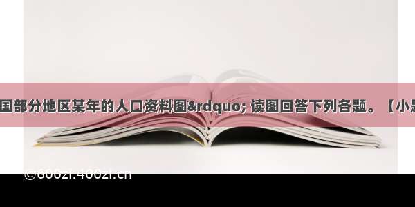 下图为“我国部分地区某年的人口资料图” 读图回答下列各题。【小题1】下列叙述正确