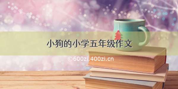 小狗的小学五年级作文